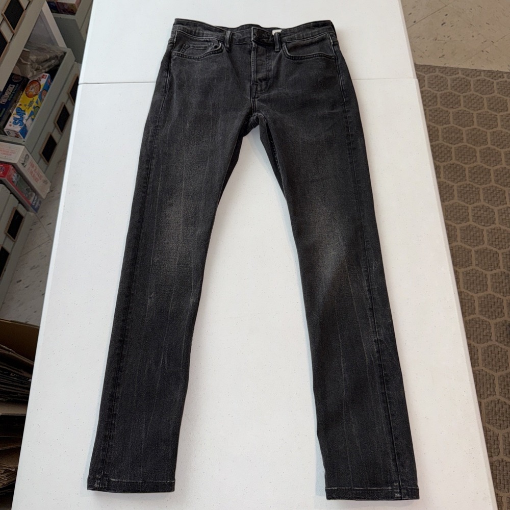 AllSaints Women's Black Cigarette Style Jeans Size 28 X 30 Or Us 6